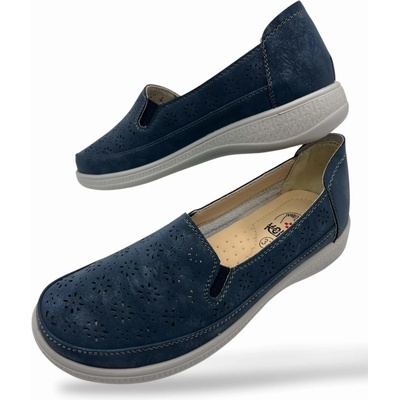 Koka Dámské zdravotní mokasíny modré