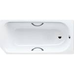KALDEWEI Advantage - Правоъгълна вана Saniform V1 Star 332, 160x70 см, с отвори за дръжки, противоплъзгаща повърхност, бяла 134030000001 (134030000001)