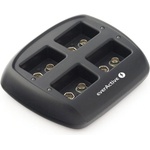 everActive Зарядно everactive nc109, за nimh батерии, 7.2v-8.4v, r22, 4 гнезда (nc109)