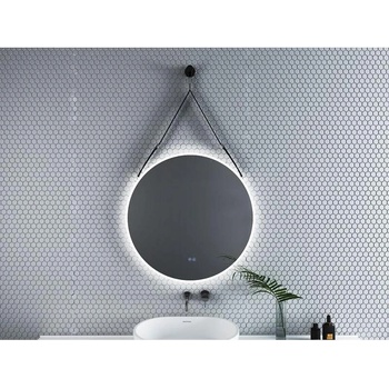 Inter Ceramic LED огледало с нагревател 1909BLACK, Inter Ceramic, 80x80см (1909BLACK)