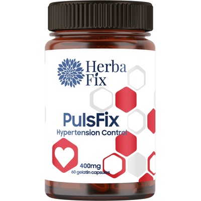 HerbaFix PulsFix, 400 mg, 60 желатинови капсули, HerbaFix