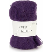 SILKY MOHAIR Katia Farby SILKY MOHAIR: 115 čučoriedková