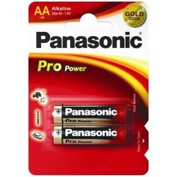 Panasonic Батерии Panasonic Pro Power Gold Alkaline LR6 / AA, 2 броя (LR6PPG/2BP)