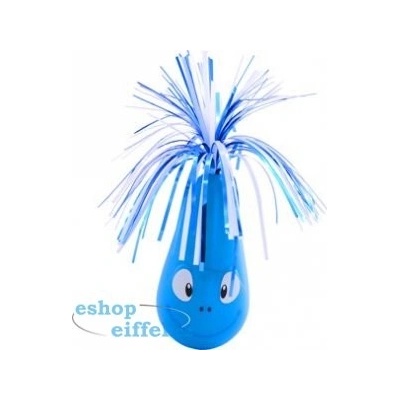 Flamingo interaktivní hračka pro kočky houpací Crazy Frog modrá 6,5 x 20cm