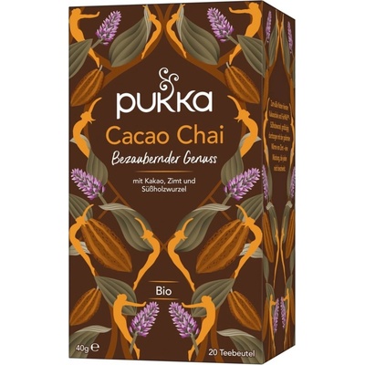 Pukka Cacao Chai Organic Spiced Tea 20 ks