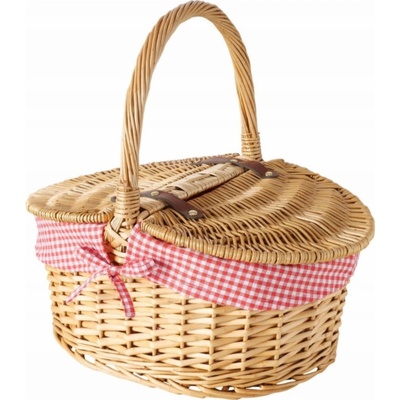 Boltze Home Piknikový proutěný košík DENYA 47 x 34 x 42 cm – Zbozi.Blesk.cz