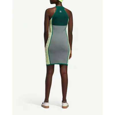 Adidas x Ivy Park Knit Logo Dress Green/Multi