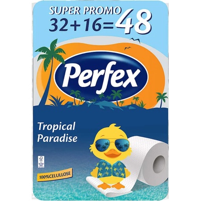 Perfex Tropical Paradise 3-vrstvový 48 ks
