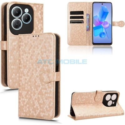 Shield4U Infinix Hot 40 Hot 40 Pro X6837 Honeycomb otevírací zlaté