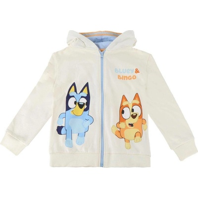 Cerdá dětská mikina se zipem a kapucí Bluey