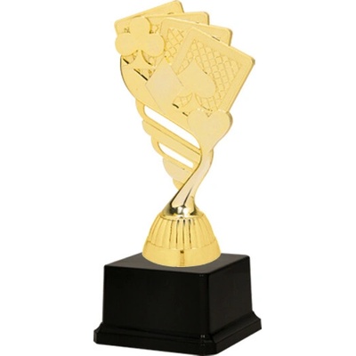 Soška sportovní pohár KARTY PB/P432 Soška C KARTY 15,5 cm