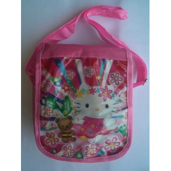Image 1 of Детска чанта с дълга дръжка и картинка Хело Кити