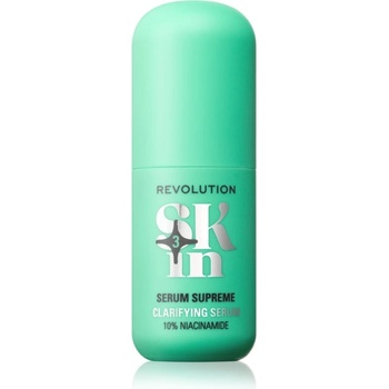 Revolution Beauty Clearly Clarify 10% Niacinamide Serum Clarifying Serum озаряващ серум против несъвършенства на кожата 30ml
