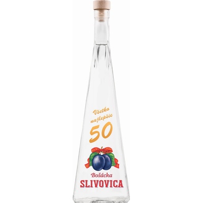 Bošácka Slivovica Jehlan 50tka 52% 0,5 l (holá láhev)