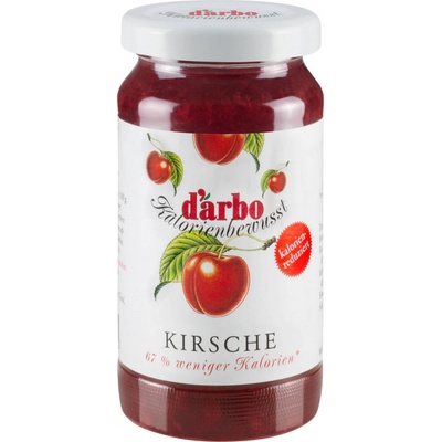 Darbo Třešňová marmeláda se sníženým počtem kalorií 220 g