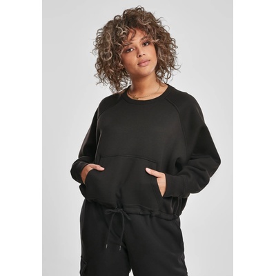 Urban Classics Къс дамски пуловер Urban Classics в черноUB-TB3017-00007 - Черен, размер L