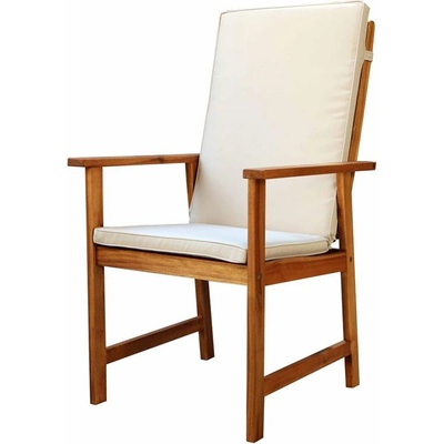 Asko Zahradní křeslo pevné ENGLAND s polstrem