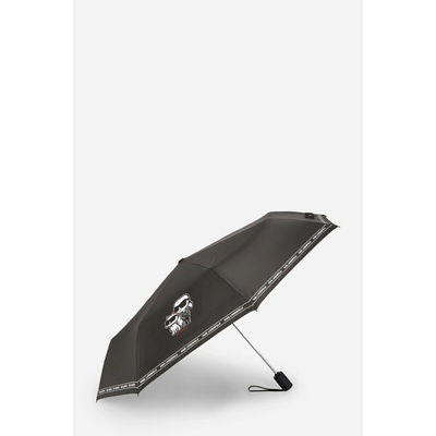 Karl Lagerfeld Ikon Sketch Duo Sm Umbrella Black
