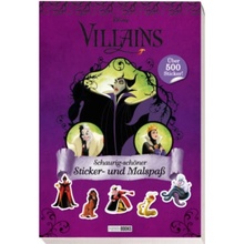 Disney Villains: Schaurig-schöner Sticker- und Malspaß