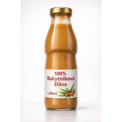 Salute Livi Rakytníková šťáva s dření 100% 200 ml