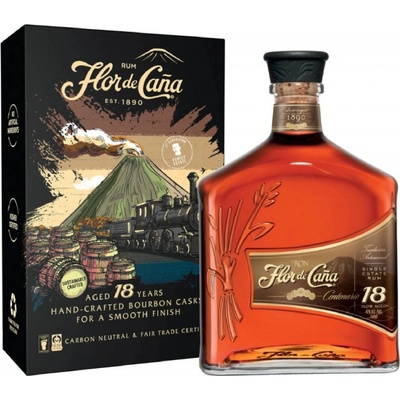 Flor de Caňa Centenario 18y 40% 1 l (karton) – Zbozi.Blesk.cz