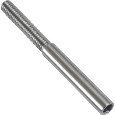 Úchyt (lisovací) pro nerezové lanko ø 4 mm, AISI 304