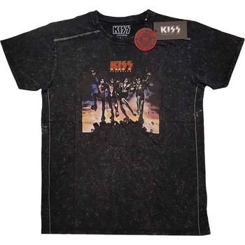 Kiss Риза Destroyer (Wash Collection) Unisex Black S (KISSSWASH01MB01)