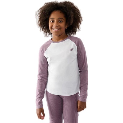 4F JUNIOR LONGSLEEVE JWAW24TLONF291 51S VIOLET