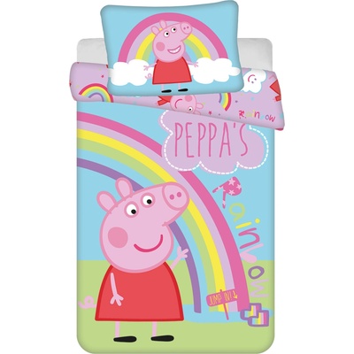 Jerry Fabrics bavlna obliečky Prasiatko Peppa PEP016 140x200 70x90