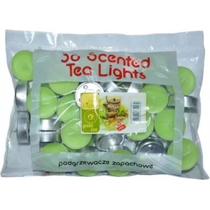Tea lights Свещички Tea Lights зелен чай (пакет) 36 бр