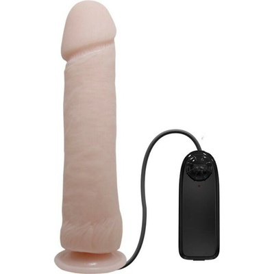 The Big Penis Realistic And Vibrating Dildo Flesh 26 Cm
