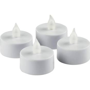 Hama LED čajové sviečky biele set 4 ks