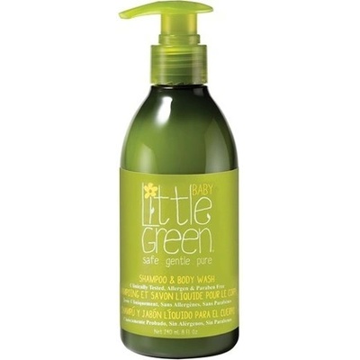 Little Green Baby Shampoo & Body Wash Šampón a sprchový gél pre bábätká 60 ml