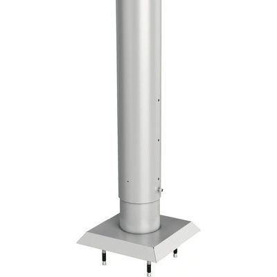 Biohort Kotviaca pätka pre plný plot s hmoždinkami, strieborná, 90 cm