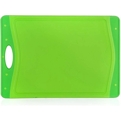BANQUET Prkénko krájecí plastové DUO green 37 x 25,5 cm