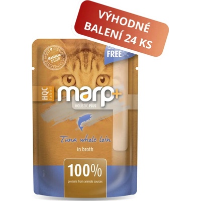 Marp Holistic+ Tuniakové filety vo vývare 24 x 55 g