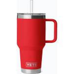 YETI Термо чаша YETI Rambler Straw 1000 ml rescue red