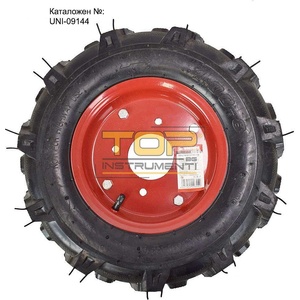 Elefant tools к-т Външна и вътрешна гума с джанта 4x8 за мотофреза / мотоблок (UNI-09144)