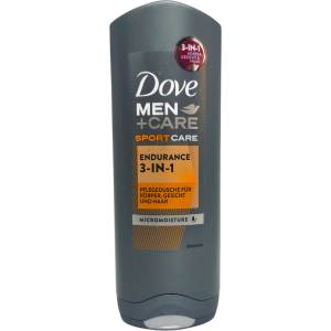 Dove душ гел за мъже, Endurance 3in1, 250мл