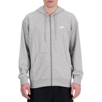 New Balance Суитшърт с качулка New Balance Sport Essentials Logo Fleece Full Zip mj41502-ag Размер L