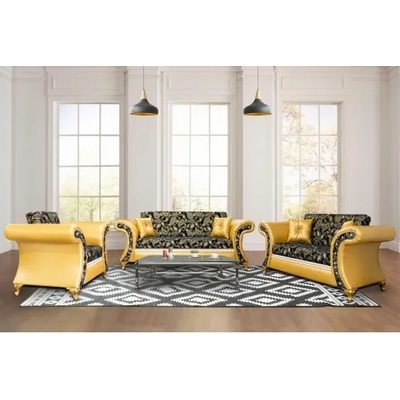 Мебелна фабрика НОВ ДОМ - гр. Ямбол Холова гарнитура Наполеон 4 (Продукт 1551)