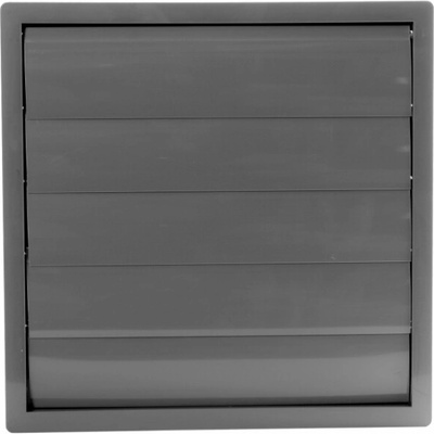 Dalap GP 355 Plastová protidešťové žaluzie 410 x 410 mm šedá
