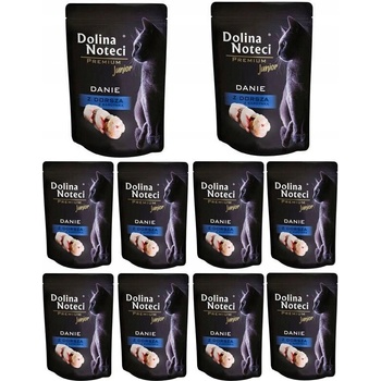 Dolina Noteci Premium treska se sardinkami Junior 10 x 85 g