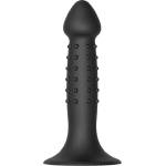 Mokko Анално дилдо Butt Plug "NUBBED BLACK" 14 см