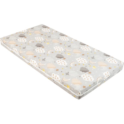 Kikka Boo Матрак Fantasia Plus 60x120x6см Clouds Grey (kikka-41107030025)