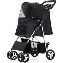 Buggy 3v1 Kočárek skládací pro psy 45 x 100 x 80 cm