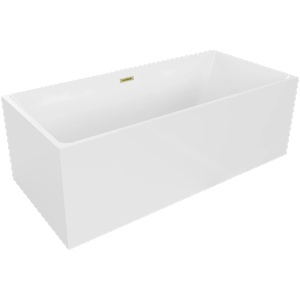 Mexen Nita 170x80 cm white/brushed gold (52091708000-55)
