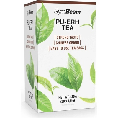 GymBeam Pu-erh čaj 20 x 1,5 g