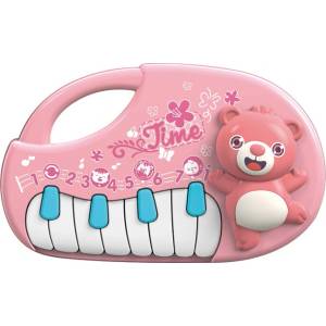 RAYA TOYS Детско пиано Raya Toys - С мече, розово (503123428) - ozone