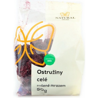 Mrazom sušené ovocie Natural Černice celé 50 g